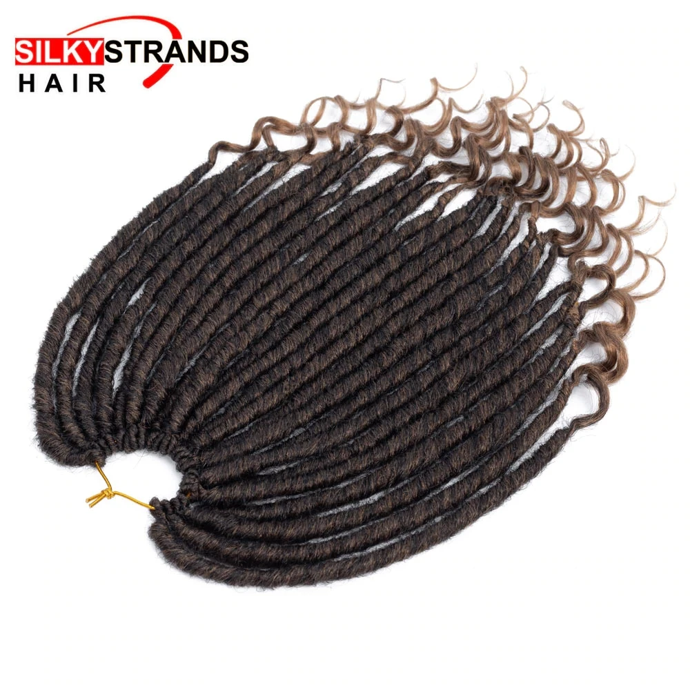 Silky Strands Soft Faux Locs Curly Crochet Braids Synthetic Hair Extension Crochet Hair Ombre Braids Goddess Hairstyle
Silky Strands Soft Faux Locs Curly Crochet Braids Synthetic Hair Extension Crochet Hair Ombre Braids Goddess Hairstyle