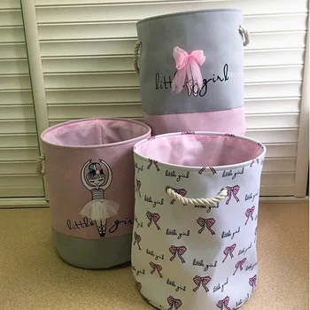 Creative Ballet Girl Storage Basket Cute Romantic Bowknot Canvas Decoration Organizer Foldable Toy Clothing Sundries Finishing
Creative Ballet Girl Storage Basket Cute Romantic Bowknot Canvas Decoration Organizer Foldable Toy Clothing Sundries Finishing
