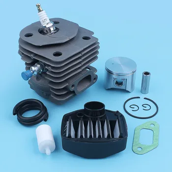 Cylinder Piston Air Fuel Filter Gas Line Kit For Jonsered CS 2159 CS 2156 CS2159 CS2156 EPA Chainsaw 47mm Big Bore Port Nikasil
Cylinder Piston Air Fuel Filter Gas Line Kit For Jonsered CS 2159 CS 2156 CS2159 CS2156 EPA Chainsaw 47mm Big Bore Port Nikasil