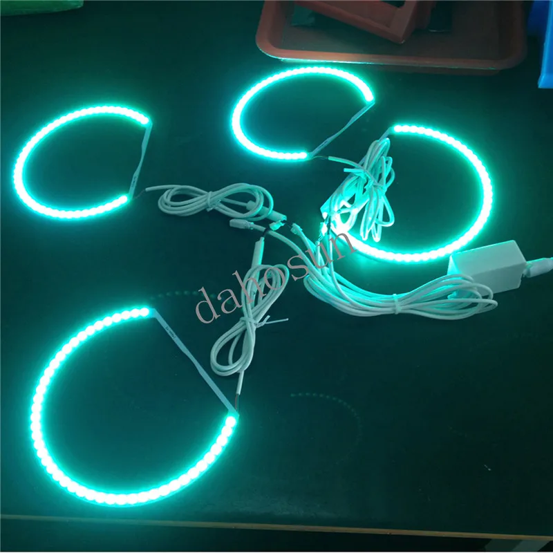 4pc X RGB F30 Angel Eyes 5050 Square U-Shaped Diameter 102mm 105mm Colorful Car Headlamp LED Halo Ring
4pc X RGB F30 Angel Eyes 5050 Square U-Shaped Diameter 102mm 105mm Colorful Car Headlamp LED Halo Ring