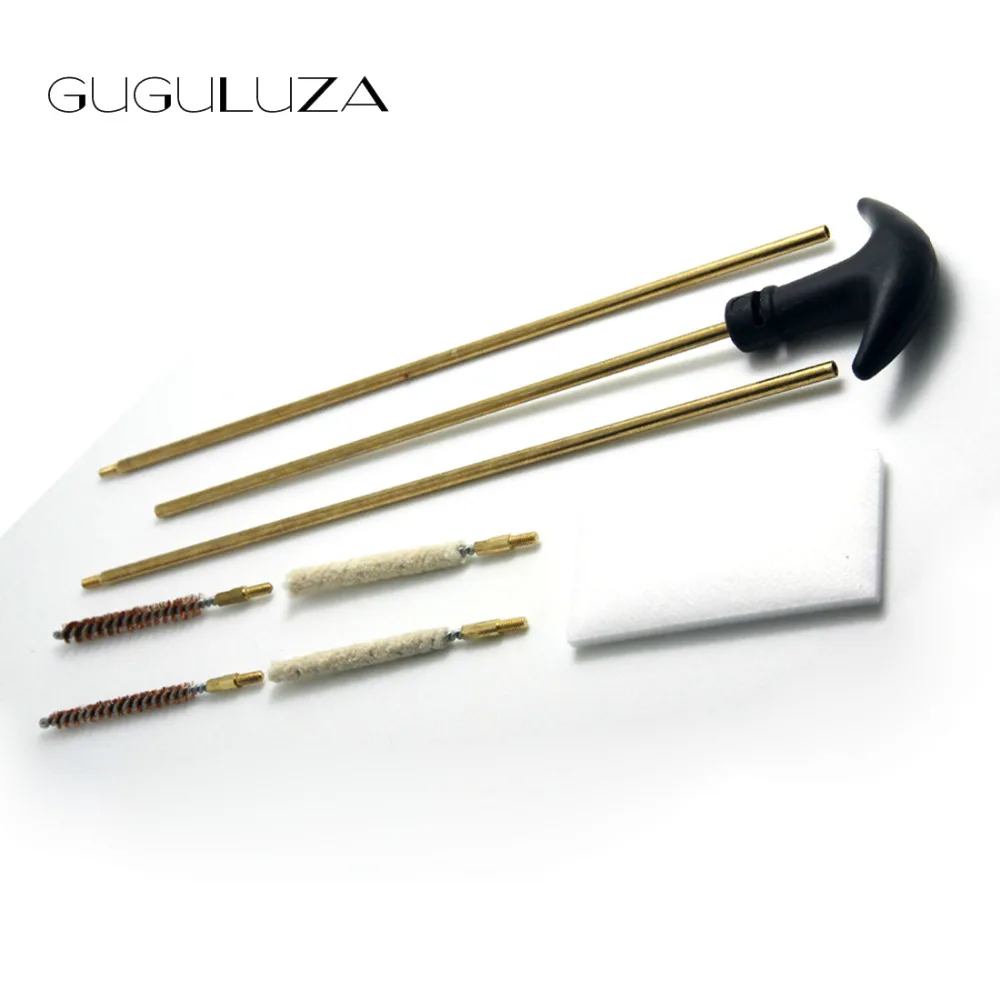 Tactical Hunting Gun Cleaning Kit Set for .177 (4.5mm) & .22 (5.5mm) Cal. For Rifle With Gun Cleaning Patches Shotgun Care
Tactical Hunting Gun Cleaning Kit Set for .177 (4.5mm) & .22 (5.5mm) Cal. For Rifle With Gun Cleaning Patches Shotgun Care