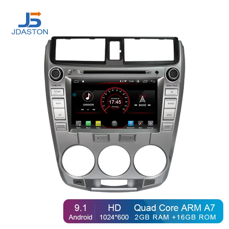 JDASTON Android 9.1 Car DVD Player For Honda CITY 2011-2013 2014 2015 2016 Multimedia GPS Navigation 2Din Car Radio Stereo Audio
JDASTON Android 9.1 Car DVD Player For Honda CITY 2011-2013 2014 2015 2016 Multimedia GPS Navigation 2Din Car Radio Stereo Audio