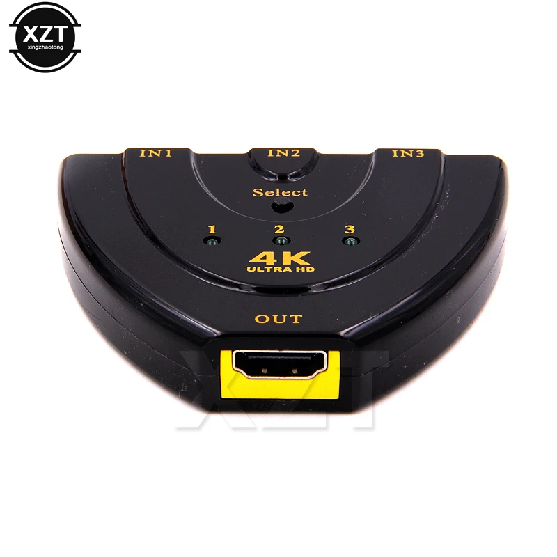 Lower price 4k HDMI Splitter HDMI Hub Video Switcher HDMI Splitter Mini 3 Ports connectors HDMI Adapter HD Video Switcher
Lower price 4k HDMI Splitter HDMI Hub Video Switcher HDMI Splitter Mini 3 Ports connectors HDMI Adapter HD Video Switcher