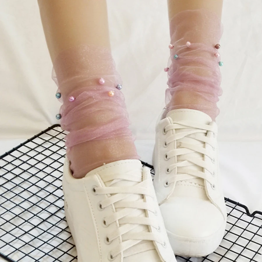 2018 Hot Fashion Women Girls Spring Summer New Listing Glitter Soft Breathable Black Lace Flower Fishnet Mesh Ankle Pearl Socks
2018 Hot Fashion Women Girls Spring Summer New Listing Glitter Soft Breathable Black Lace Flower Fishnet Mesh Ankle Pearl Socks