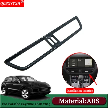 ABS Car Styling For Porsche Cayenne 2018 2019 Auto Center Console Outlet Frame Covers Internal Decoration Sequins Accessories
ABS Car Styling For Porsche Cayenne 2018 2019 Auto Center Console Outlet Frame Covers Internal Decoration Sequins Accessories