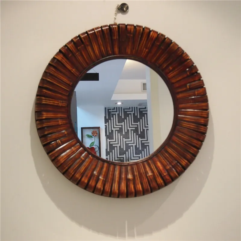Free shipping Antique Larger Bamboo And Wooden Frame Round Wall Mirror Living Room Mural Brown Deccorative Big Wall Mirror
Free shipping Antique Larger Bamboo And Wooden Frame Round Wall Mirror Living Room Mural Brown Deccorative Big Wall Mirror
