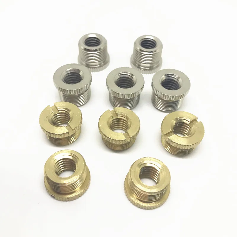 5 шт. высокое качество 5/8 "штекер до 3/8" гнездо микрофон подставка адаптер