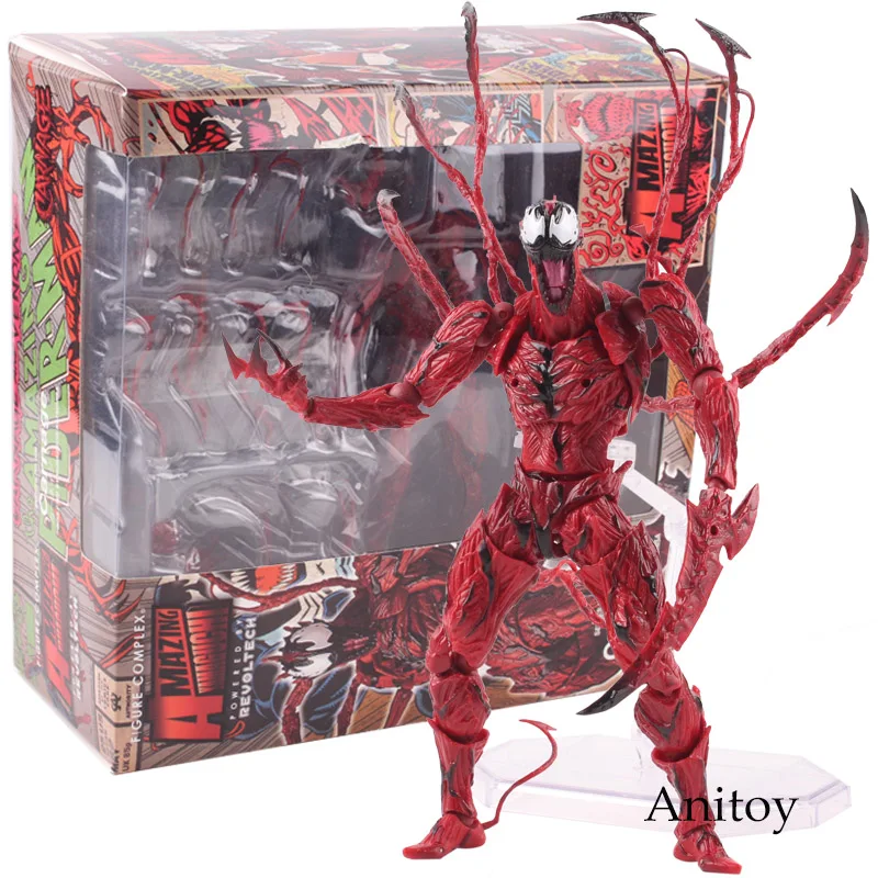 

Amazing Yamaguchi Series NO.008 Carnage Marvel Toys The Amazing Spider-Man Action Figure PVC Collectible Model Toy