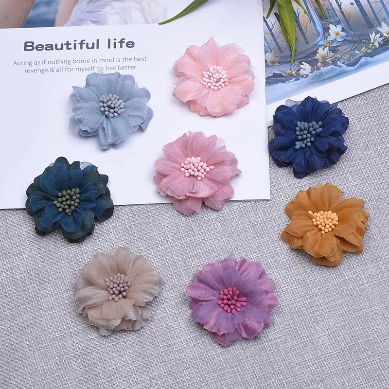 10pcs Chiffon Artificial Flower Handmade DIY Fabric Flowers for Wedding Party Craft Home DIY Decoration
10pcs Chiffon Artificial Flower Handmade DIY Fabric Flowers for Wedding Party Craft Home DIY Decoration
