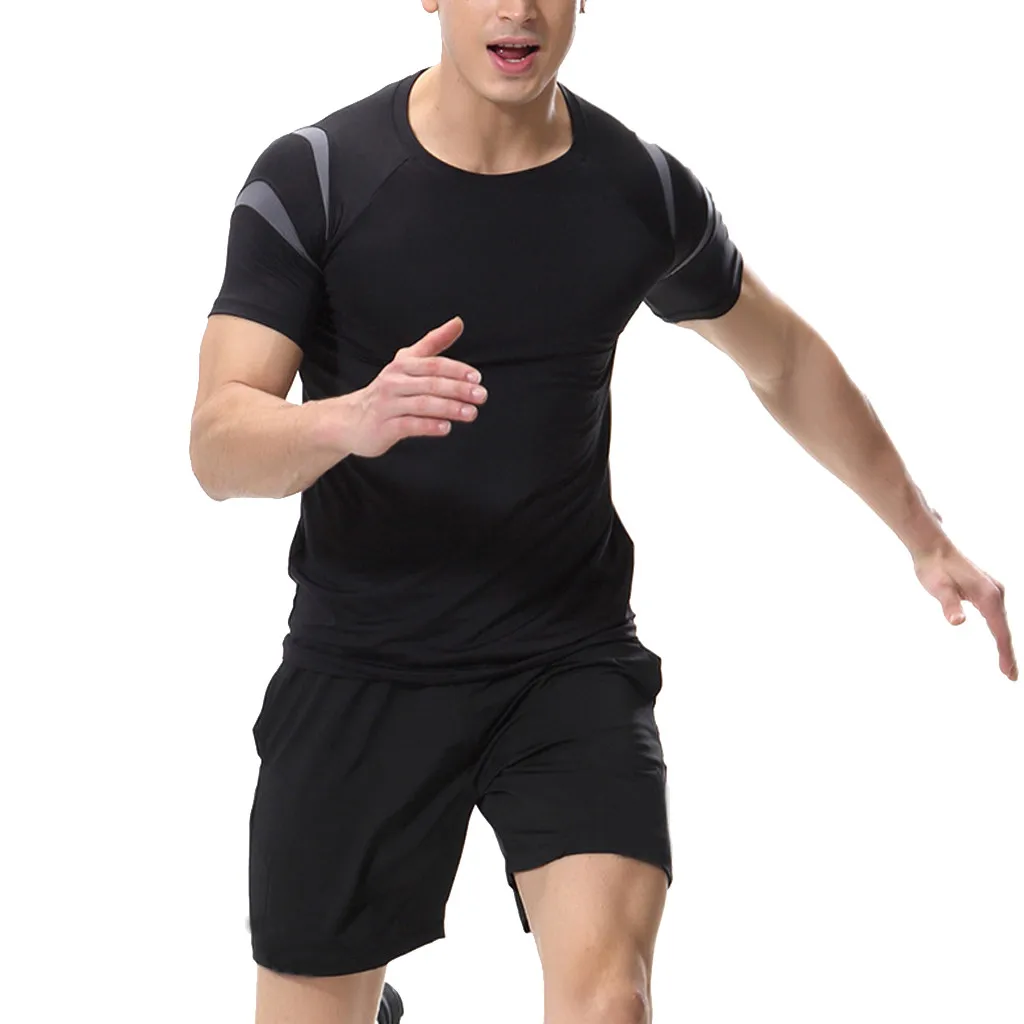 Perimedes Mens Fitness running set Bodybuilding Skin Tight-drying Quick Dry Clothes Joggers Training Gym Fitness Pant Suit#g40
Perimedes Mens Fitness running set Bodybuilding Skin Tight-drying Quick Dry Clothes Joggers Training Gym Fitness Pant Suit#g40