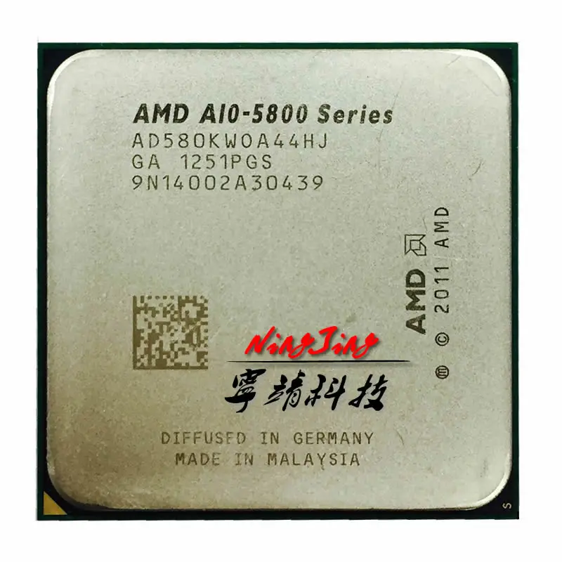 AMD A10-Series A10 5800K A10 5800 Quad-Core CPU Processor AD580KWOA44HJ Socket FM2
AMD A10-Series A10 5800K A10 5800 Quad-Core CPU Processor AD580KWOA44HJ Socket FM2