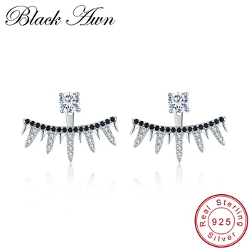 2020 Hot Christmas Gift Casual 925 Sterling Silver Jewelry Engagement Stud Earrings for Women Black Spinel Female Earring I005
2020 Hot Christmas Gift Casual 925 Sterling Silver Jewelry Engagement Stud Earrings for Women Black Spinel Female Earring I005