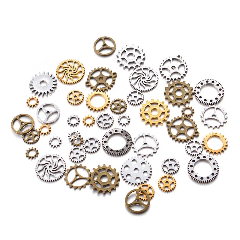 Фото New 50g mechanical gear steampunk retro DIY handmade alloy jewelry accessories | Обустройство дома