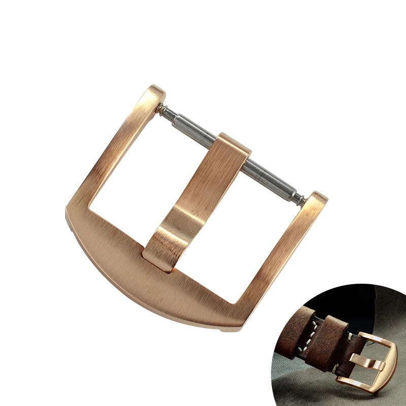 San Martin Watch Band Clasp 20mm Bronze Leather Watchbands Strap Pin Buckle Belt Watch Accessories
San Martin Watch Band Clasp 20mm Bronze Leather Watchbands Strap Pin Buckle Belt Watch Accessories