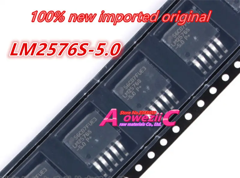 Aoweziic 2017 + 100 новый импортный оригинальный LM2576S-5.0 LM2576S TO-263 бак чип регулятора 3A 5V
Aoweziic 2017 + 100 новый импортный оригинальный LM2576S-5.0 LM2576S TO-263 бак чип регулятора 3A 5V