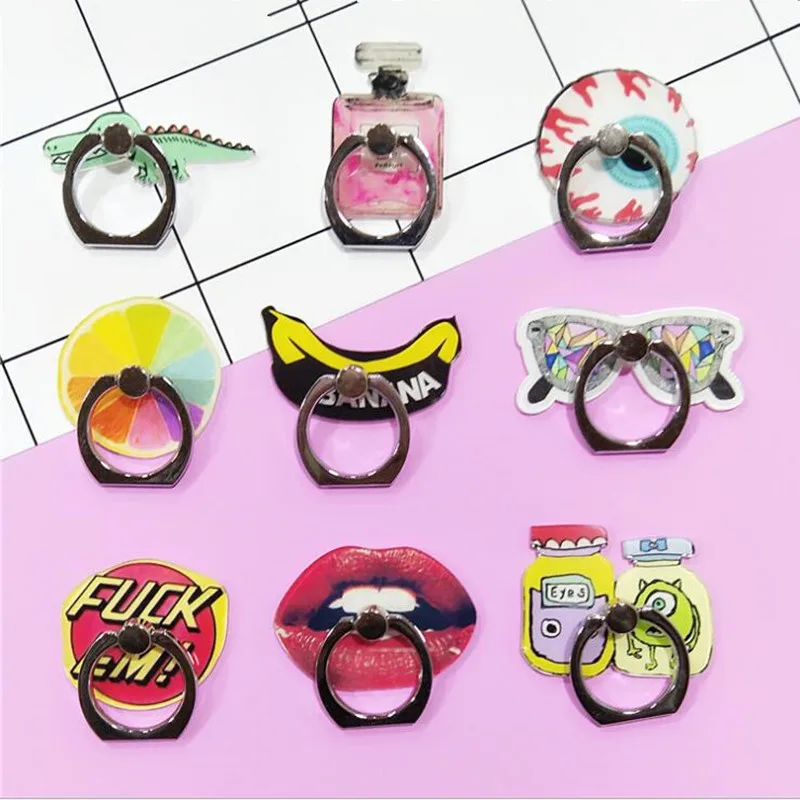 2018 New Design 1 Piece Universal Metal Finger Ring Mobile Phone Holder Cute Lip Glasses Perfume Bottle Pattern Phone rings
2018 New Design 1 Piece Universal Metal Finger Ring Mobile Phone Holder Cute Lip Glasses Perfume Bottle Pattern Phone rings