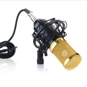 BM-800 High Quality Professional Condenser Sound Recording Microphone with Shock Mount for Radio Braodcasting Singing KTV Karaok
BM-800 High Quality Professional Condenser Sound Recording Microphone with Shock Mount for Radio Braodcasting Singing KTV Karaok