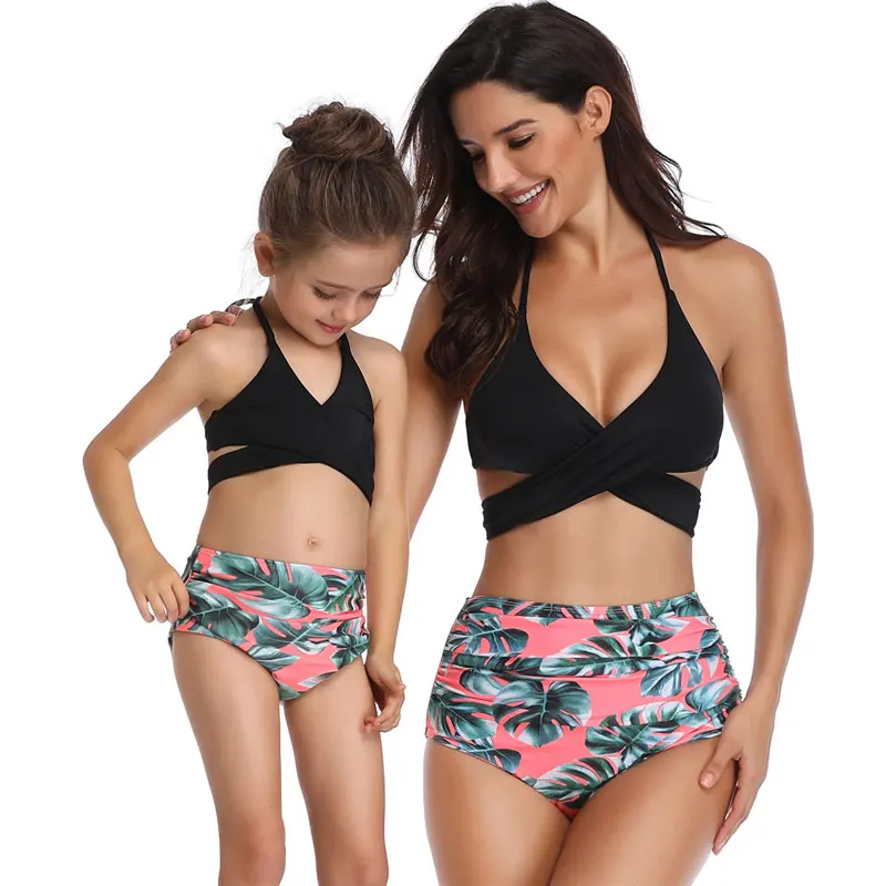 Mother Daughter Swimwear Mommy and Me Bikini Bathing Swimsuit Brachwear Family Matching Mom lady Sexy Clothes Look Floral Print
Mother Daughter Swimwear Mommy and Me Bikini Bathing Swimsuit Brachwear Family Matching Mom lady Sexy Clothes Look Floral Print