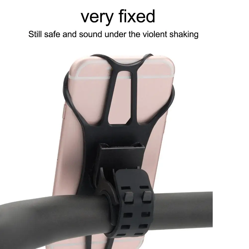 Bicycle Motorcycle Baby Carriage Silicone Pull-Type General Mobile Phone Holder Shock-Proof Stand For 4-6.5 Inch Mobile
Bicycle Motorcycle Baby Carriage Silicone Pull-Type General Mobile Phone Holder Shock-Proof Stand For 4-6.5 Inch Mobile