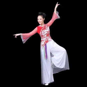 summer women's adult classical ethnic dance Chinese national yangko clothing dancer costumes festival stage performances wear
summer women's adult classical ethnic dance Chinese national yangko clothing dancer costumes festival stage performances wear