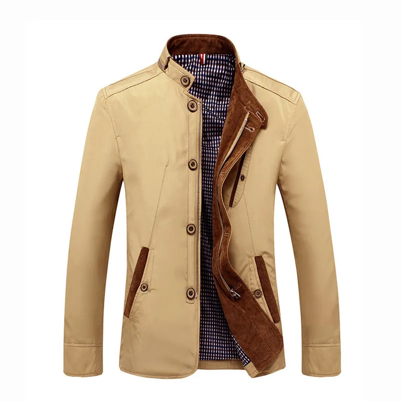 Men's Jackets 2018 Spring Autumn Fashion Casual Thin Men Jacket Solid Color Loose Size 4XL MWJ2033
Men's Jackets 2018 Spring Autumn Fashion Casual Thin Men Jacket Solid Color Loose Size 4XL MWJ2033