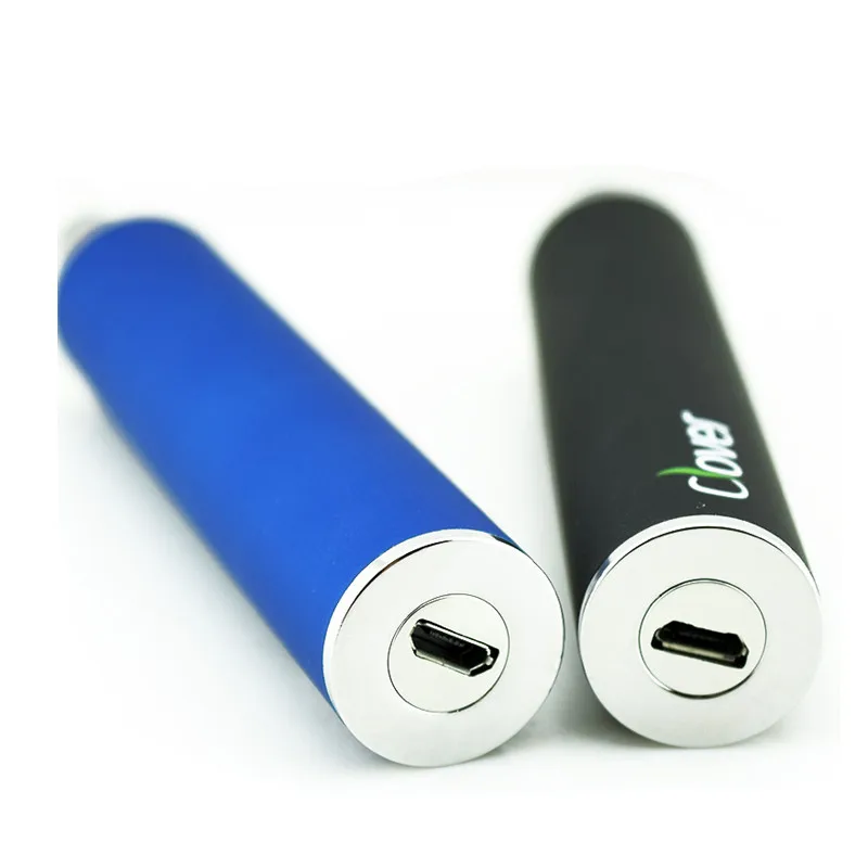 Electronic-cigarette-battery-Clover-2600mAh-USB-Passthrough-E-Cigarette-Battery-Clover-Root-510-thread-VS-Evod
