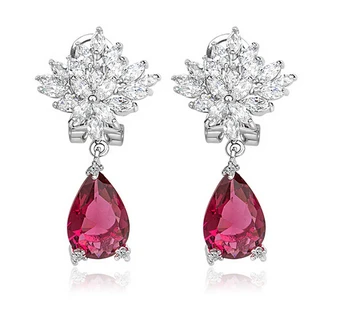 SLBRIDAL Art Deco Teardrop Cubic Zircon Drop Earrings CZ Earring Wedding Bridal Earring Fashion Jewelry Girls Daily Earrings
SLBRIDAL Art Deco Teardrop Cubic Zircon Drop Earrings CZ Earring Wedding Bridal Earring Fashion Jewelry Girls Daily Earrings
