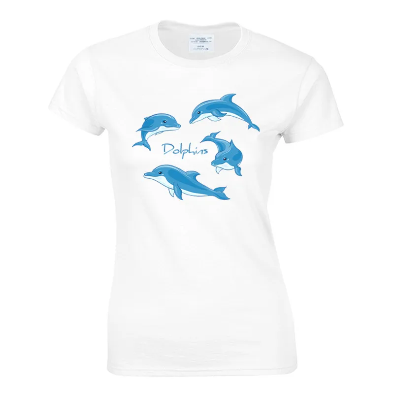 New Stylish dolphins Print T-shirt Women Brand Tshirt Fashion 3d T shirt Summer Tops Tees Plus Size S-XL
New Stylish dolphins Print T-shirt Women Brand Tshirt Fashion 3d T shirt Summer Tops Tees Plus Size S-XL