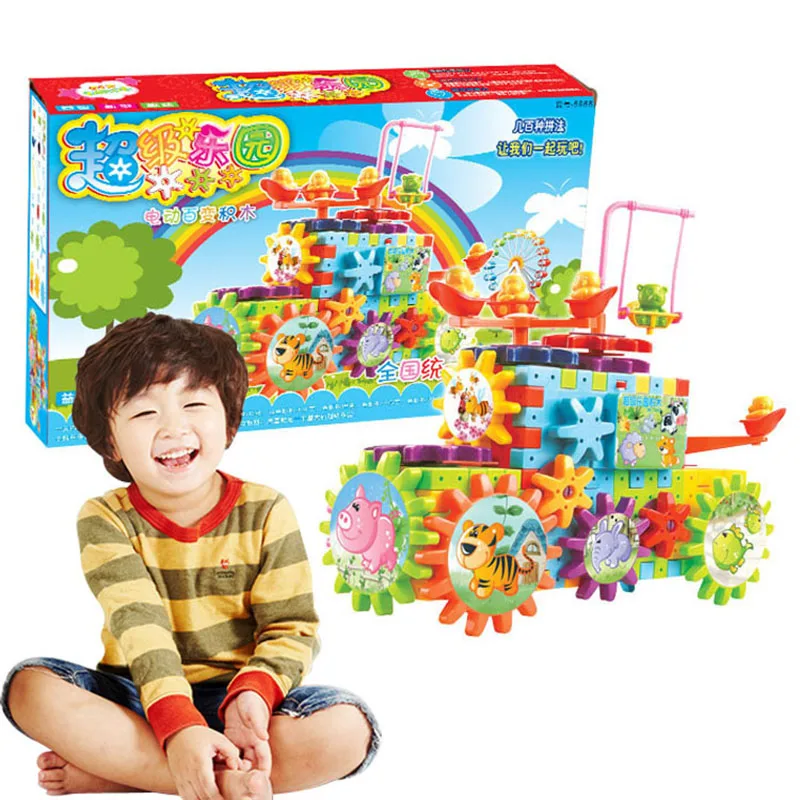 81 PCS Electric Gears 3D Model Building Kits Plastic Brick Blocks Educational Toys For Kids Children Gifts
81 PCS Electric Gears 3D Model Building Kits Plastic Brick Blocks Educational Toys For Kids Children Gifts