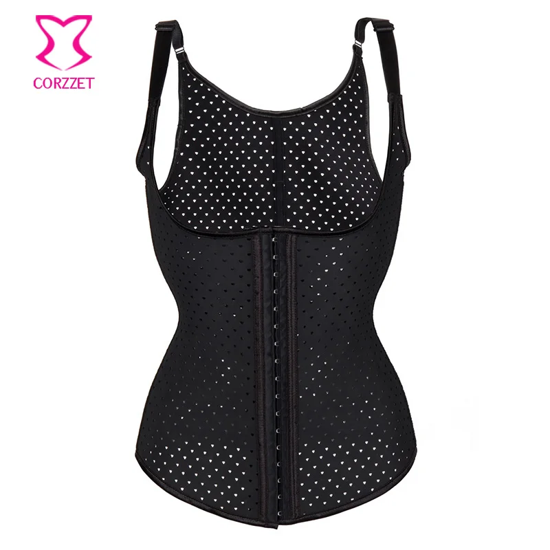Sexy Cupless Steel Boned Underbust Corset Vest Waist Trainer Breathable Body Shaper Corsets and Bustiers with Adjustable Straps
Sexy Cupless Steel Boned Underbust Corset Vest Waist Trainer Breathable Body Shaper Corsets and Bustiers with Adjustable Straps