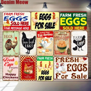 Farm Fresh Eggs Retro Plaque Happy Chicken Vintage Metal Tin Signs Farm Shop Poster Pub Bar Cafe Decoration Wall Art Decor N296
Farm Fresh Eggs Retro Plaque Happy Chicken Vintage Metal Tin Signs Farm Shop Poster Pub Bar Cafe Decoration Wall Art Decor N296