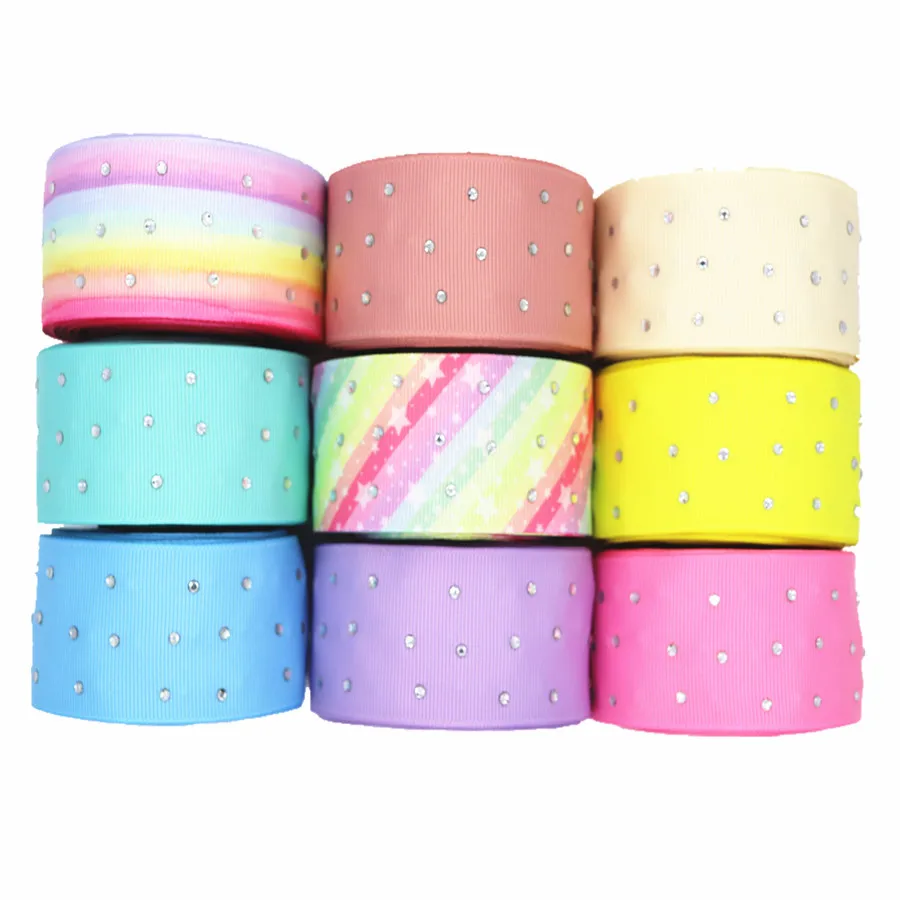 50 Yards Hot Drilling Grosgrain Ribbon Diamond Printed Ribbon 1.5" 38MM For Hair Bows DIY Crafts Handmade Accessories M19041303
50 Yards Hot Drilling Grosgrain Ribbon Diamond Printed Ribbon 1.5" 38MM For Hair Bows DIY Crafts Handmade Accessories M19041303