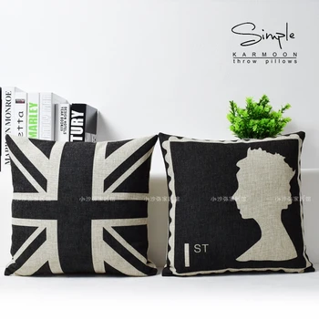 Black rice word British Sherlock Holmes cotton pillowcase cushion for leaning on of 43 * 43 No Inner
Black rice word British Sherlock Holmes cotton pillowcase cushion for leaning on of 43 * 43 No Inner