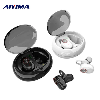AIYIMA Mini TWS Wireless Bluetooth Headset Earphone Stereo Audio Sports In Ear Earphones Headphone With Charging Box
AIYIMA Mini TWS Wireless Bluetooth Headset Earphone Stereo Audio Sports In Ear Earphones Headphone With Charging Box