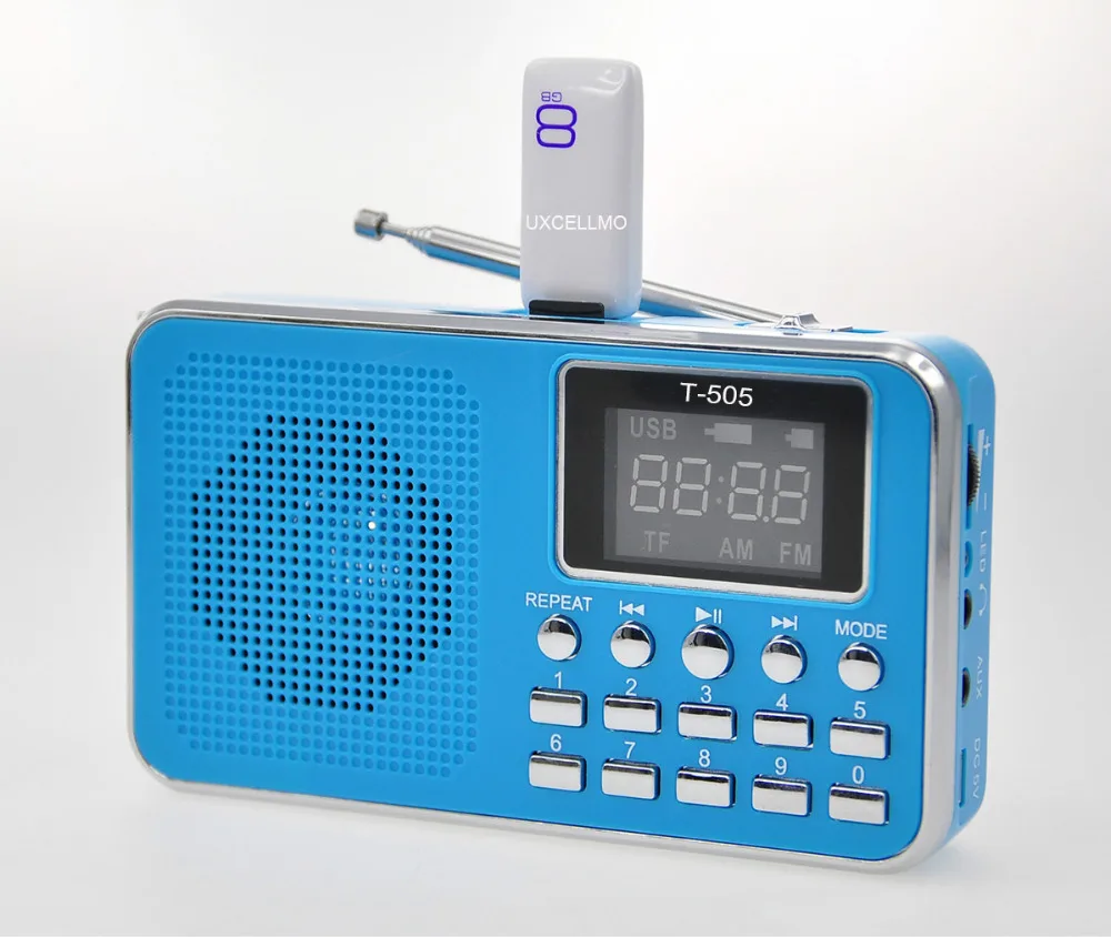 UXCELLMO Home Stereo Speaker Mini Portable Radio,TF Card Speaker FM Radio Digital Speaker with LED Screen 505
UXCELLMO Home Stereo Speaker Mini Portable Radio,TF Card Speaker FM Radio Digital Speaker with LED Screen 505