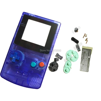 New Clear Blue Cover w/ Logo For GameboyColor Shell Replacement Game Accessories Housing Full Set With Colorful Buttons Keypad
New Clear Blue Cover w/ Logo For GameboyColor Shell Replacement Game Accessories Housing Full Set With Colorful Buttons Keypad