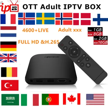 French IPTV Box Mecool M8S PLUS W android TV box 7.1+IPTV Subscription Sweden belgium UK spain USA M3U adult xxx smart tv box
French IPTV Box Mecool M8S PLUS W android TV box 7.1+IPTV Subscription Sweden belgium UK spain USA M3U adult xxx smart tv box