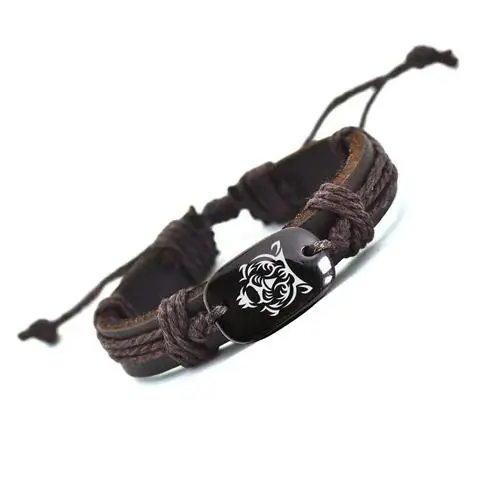 New Listing Tiger Leather High Quality Handmade Animal Series Bracelets for Men YP2701 drop shipping
New Listing Tiger Leather High Quality Handmade Animal Series Bracelets for Men YP2701 drop shipping