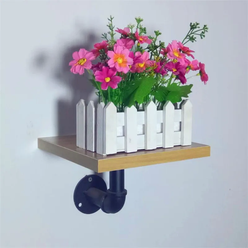 MTTUZK Loft shelf wall mounted flower shelf hose wrought iron bookshelf book rack retro industrial wind pipe bracket 
MTTUZK Loft shelf wall mounted flower shelf hose wrought iron bookshelf book rack retro industrial wind pipe bracket