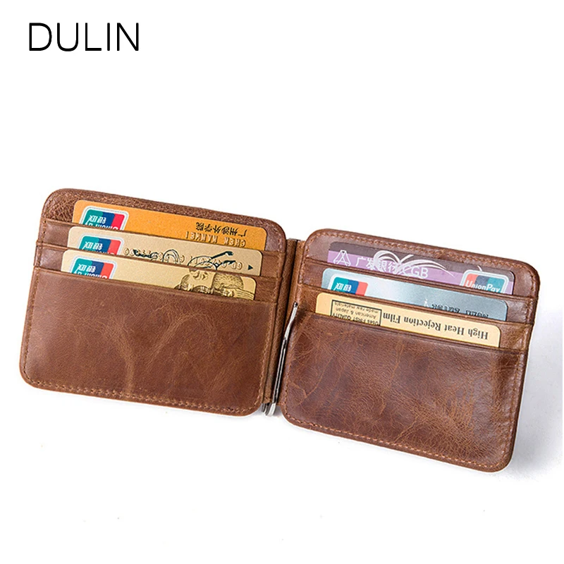 DULIN Men Credit Card Genuine Leather Vintage Card Holder Small Men's Wallet Funtional Card ID Card & ID Holders High Quality
DULIN Men Credit Card Genuine Leather Vintage Card Holder Small Men's Wallet Funtional Card ID Card & ID Holders High Quality