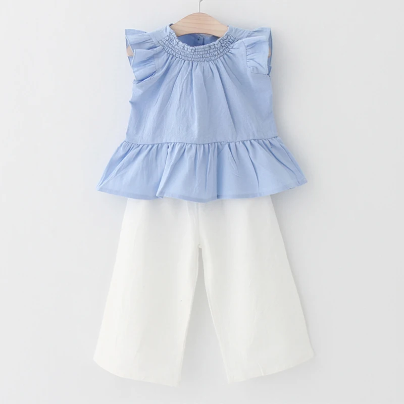Girls Clothes Suit 2019 New Style Sleeveless Girls Solid Color Long Pants Bow Clothing Sets Baby Girl Summer Clothing Sets
Girls Clothes Suit 2019 New Style Sleeveless Girls Solid Color Long Pants Bow Clothing Sets Baby Girl Summer Clothing Sets