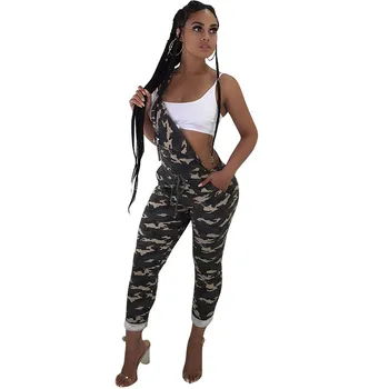 Autumn Summer Military Camo Long Rompers Womens Jumpsuit Pants Camouflage Overalls Sleeveless Strap Backless Leisure Jumpsuit
Autumn Summer Military Camo Long Rompers Womens Jumpsuit Pants Camouflage Overalls Sleeveless Strap Backless Leisure Jumpsuit