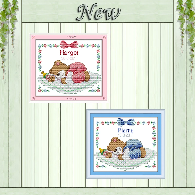 Sleeping baby bear cartoon diy decor painting counted print on canvas DMC 11CT 14CT kits Cross Stitch embroidery needlework Sets
Sleeping baby bear cartoon diy decor painting counted print on canvas DMC 11CT 14CT kits Cross Stitch embroidery needlework Sets