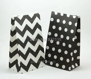 Black and White Polka Dots Bitty Favor Bags, Gift Bags, 13x22x8cm, Set of 100 mix black dot styles
Black and White Polka Dots Bitty Favor Bags, Gift Bags, 13x22x8cm, Set of 100 mix black dot styles