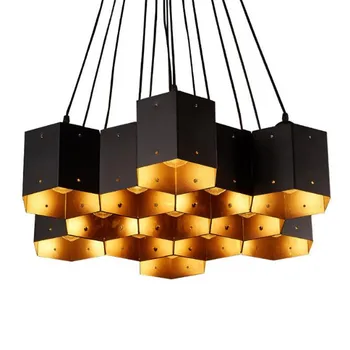 Vintage Loft Creative Iron Honeycomb Led E27 Pendant Light for Living Room Dining Room Shop 80-265V 1-13 Heads 2149
Vintage Loft Creative Iron Honeycomb Led E27 Pendant Light for Living Room Dining Room Shop 80-265V 1-13 Heads 2149