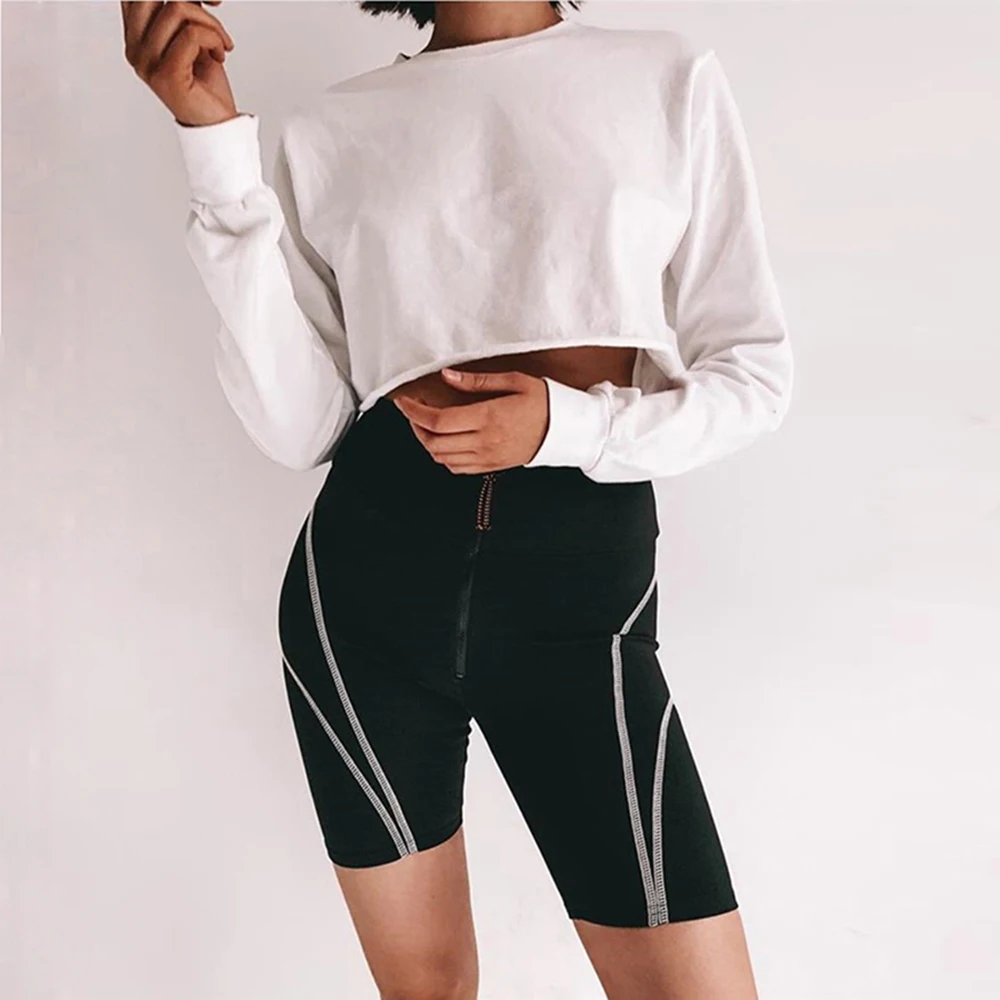 Women Push Up Leggins Bike Shorts Zipper Apparel Anti Cellulite Scrunch Shorts Women High Waist Workout Gym Short Femme
Women Push Up Leggins Bike Shorts Zipper Apparel Anti Cellulite Scrunch Shorts Women High Waist Workout Gym Short Femme