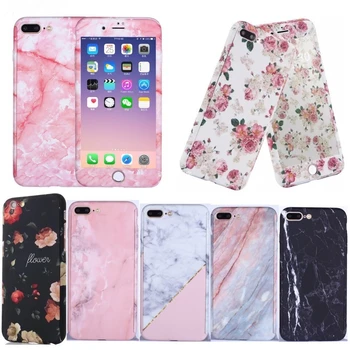 360 Degrees Flower Marble Stone Painted Full Protection Case For iPhone 11 Pro X Xs Max XR 8 7 6 s Plus Hard Plastic Phone Cover
360 Degrees Flower Marble Stone Painted Full Protection Case For iPhone 11 Pro X Xs Max XR 8 7 6 s Plus Hard Plastic Phone Cover