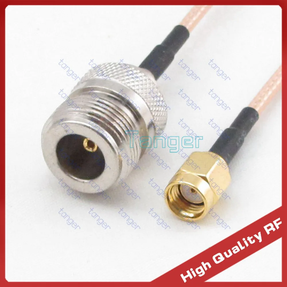 NEW 3feet cable RG316 N female jack to RP-SMA male connector with RG-316 RF Coaxial Pigtail Jumper LOW Loss cable 40inch 100cm
NEW 3feet cable RG316 N female jack to RP-SMA male connector with RG-316 RF Coaxial Pigtail Jumper LOW Loss cable 40inch 100cm