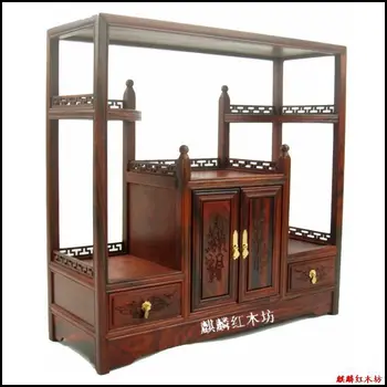 Kylin rosewood crafts micro miniature furniture of Ming and Qing Dynasties rosewood tea cabinet Home Furnishing decoration quali 
Kylin rosewood crafts micro miniature furniture of Ming and Qing Dynasties rosewood tea cabinet Home Furnishing decoration quali