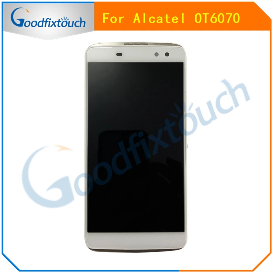 For Alcatel vodafone idol 4S OT6070 6070k 6070y 6070 LCD Display Touch Screen Panel Digitizer Assembly With Frame Replacemet
For Alcatel vodafone idol 4S OT6070 6070k 6070y 6070 LCD Display Touch Screen Panel Digitizer Assembly With Frame Replacemet